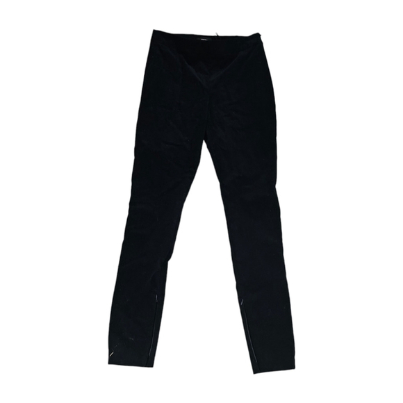 NWT Theory Oslo Navy Corduroy legging size 4 - Picture 3 of 8